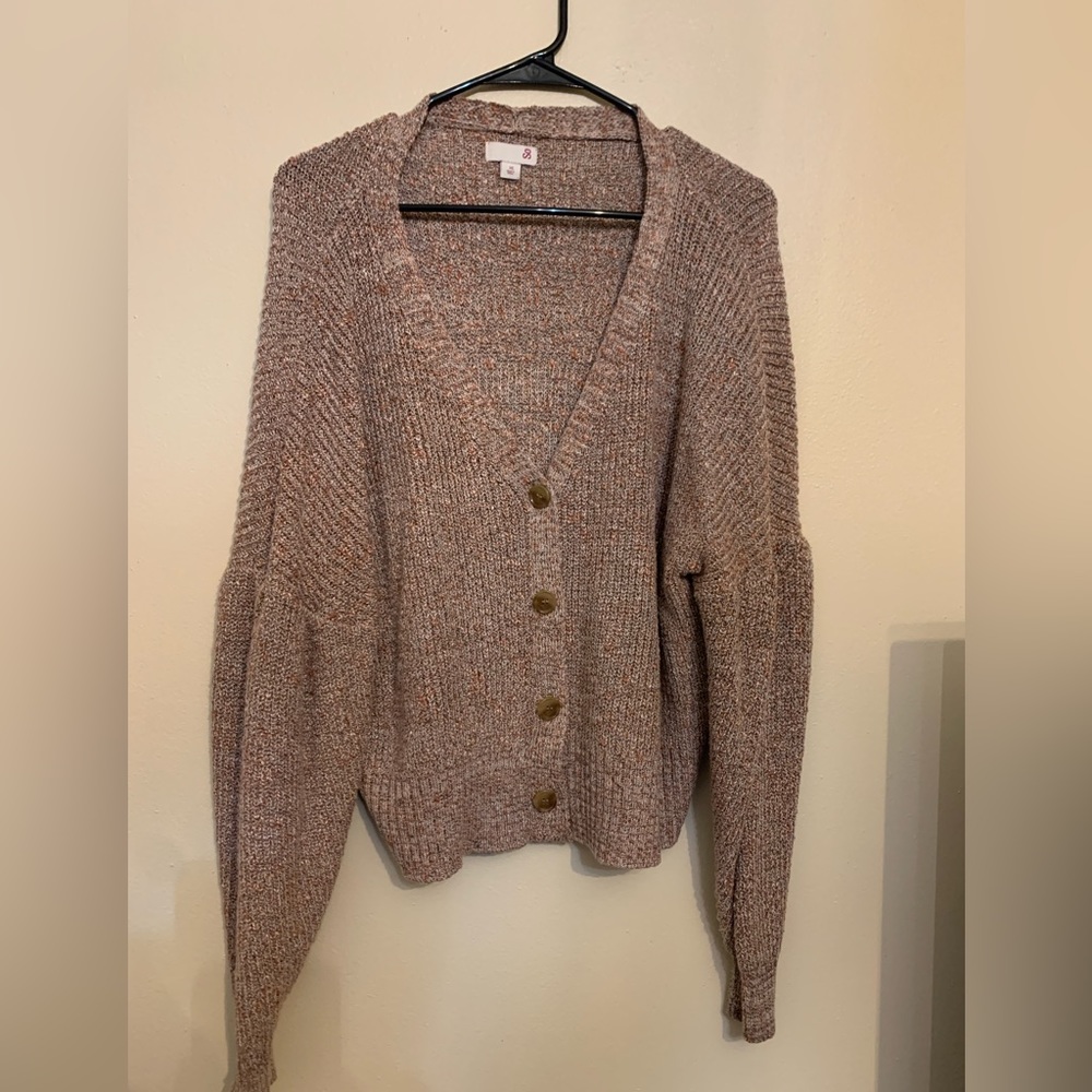 SO Cropped Burgundy Sweater